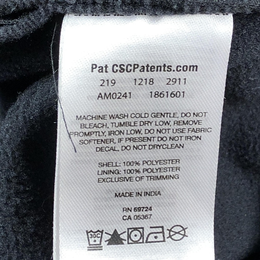 Columbia Jacket Mens Medium Black Omni-Heat Quilted Insulated Full Zip Outdoor - Picture 9 of 10